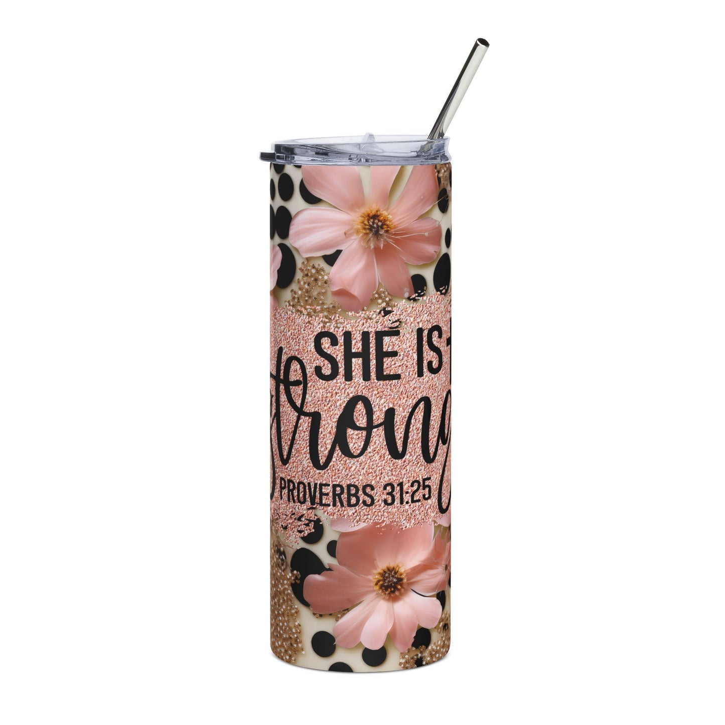 She is Strong Tumbler